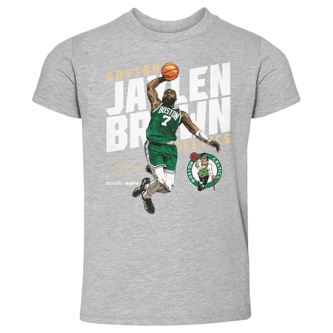 Jaylen Brown Boston Celtics Slant WHT sold by 500 Level product image thumbnail 2