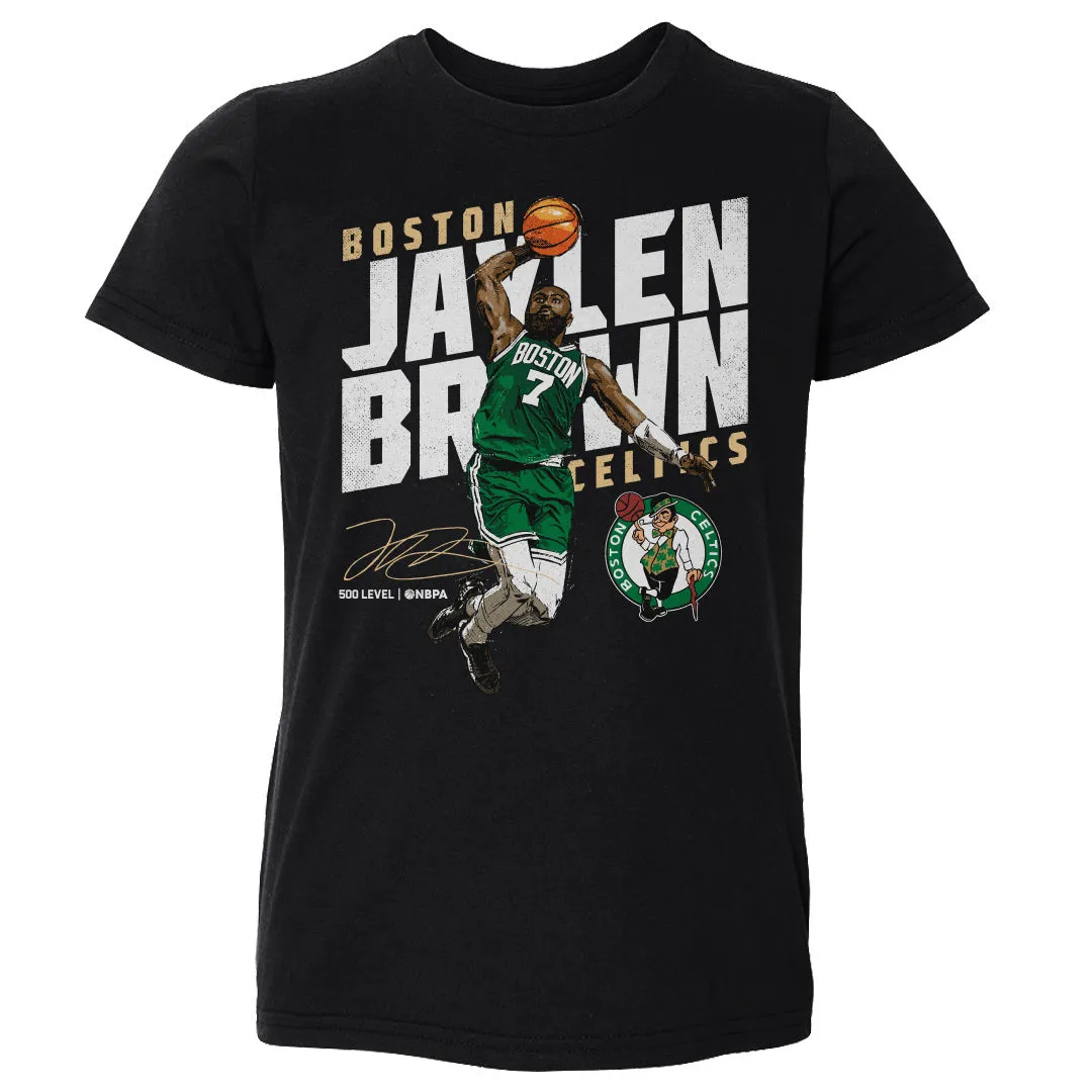 Jaylen Brown Boston Celtics Slant WHT sold by 500 Level product image thumbnail 3