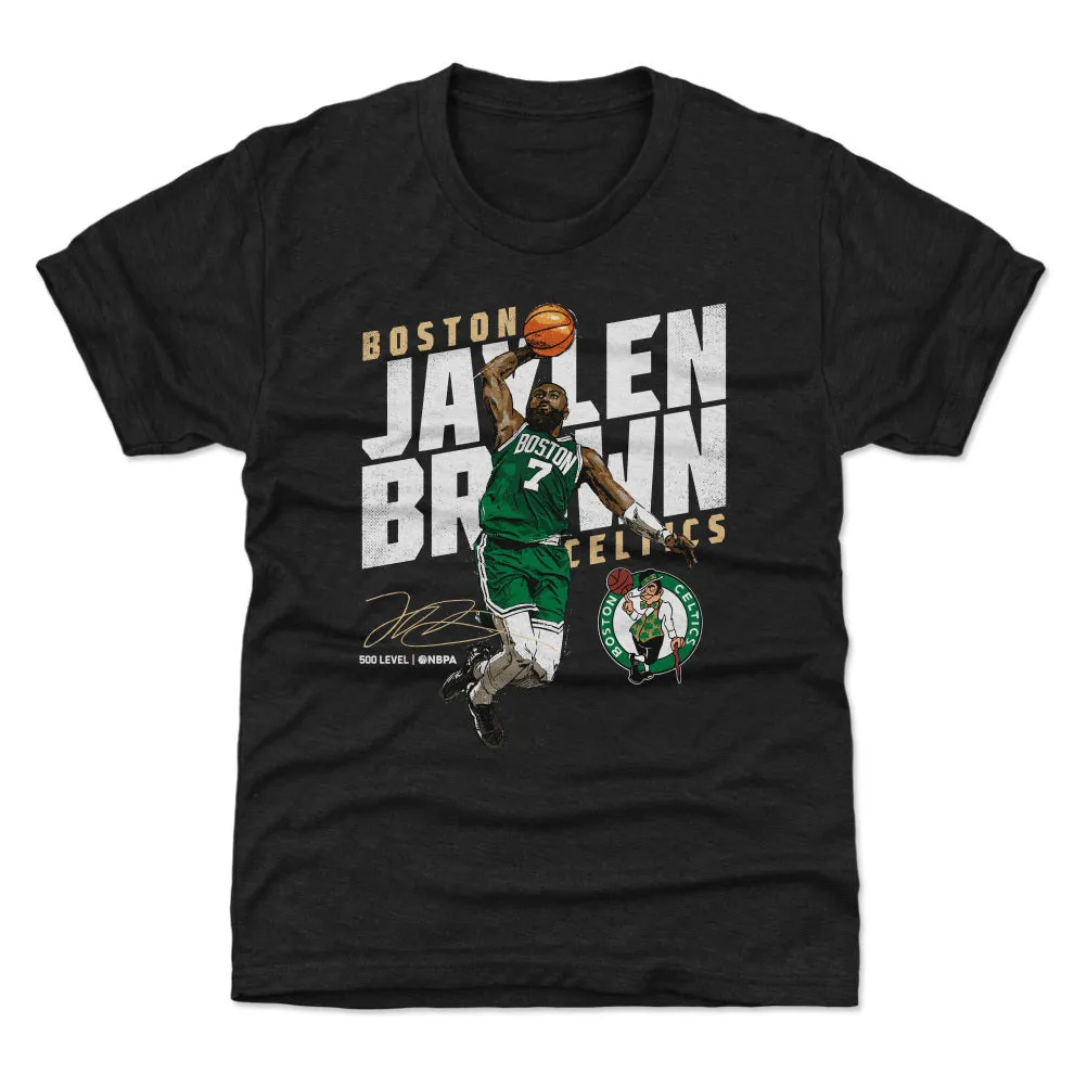 Jaylen Brown Boston Celtics Slant WHT sold by 500 Level product image thumbnail 2