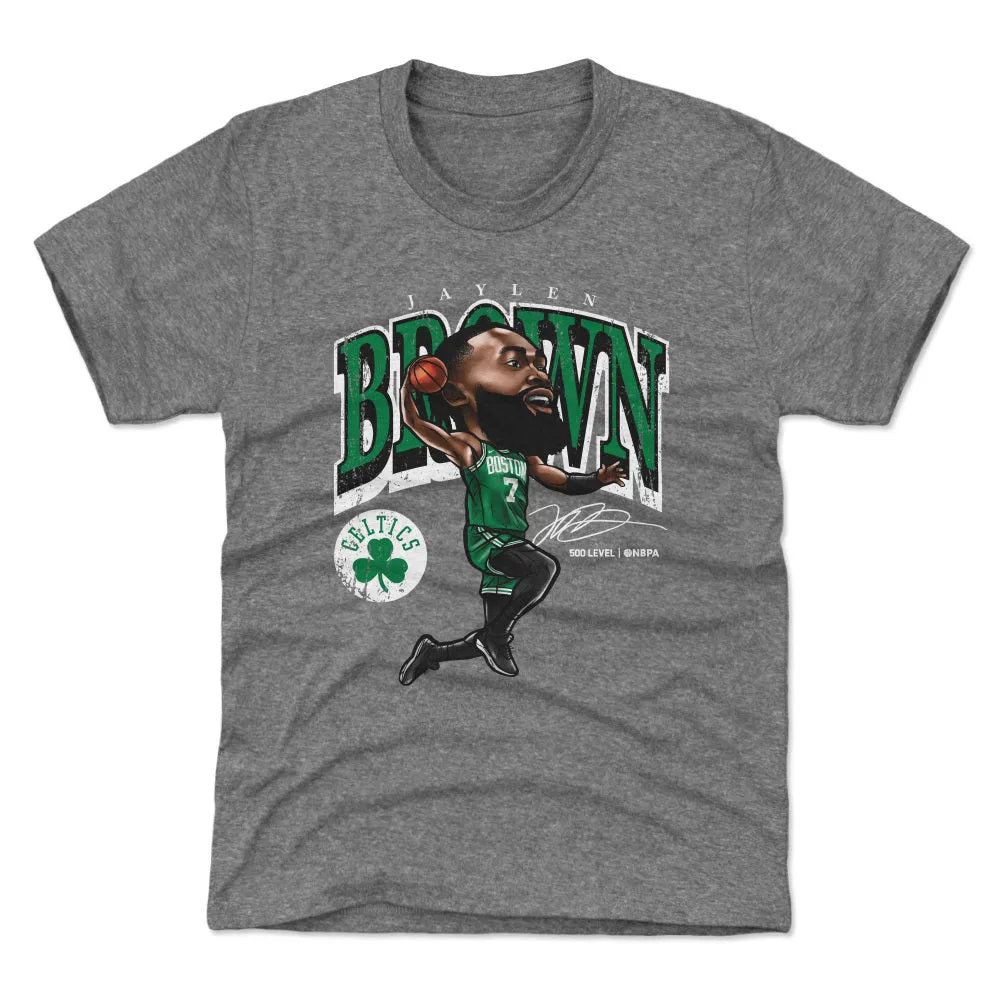 Jaylen Brown Boston Celtics Cartoon WHT sold by 500 Level product image thumbnail 2