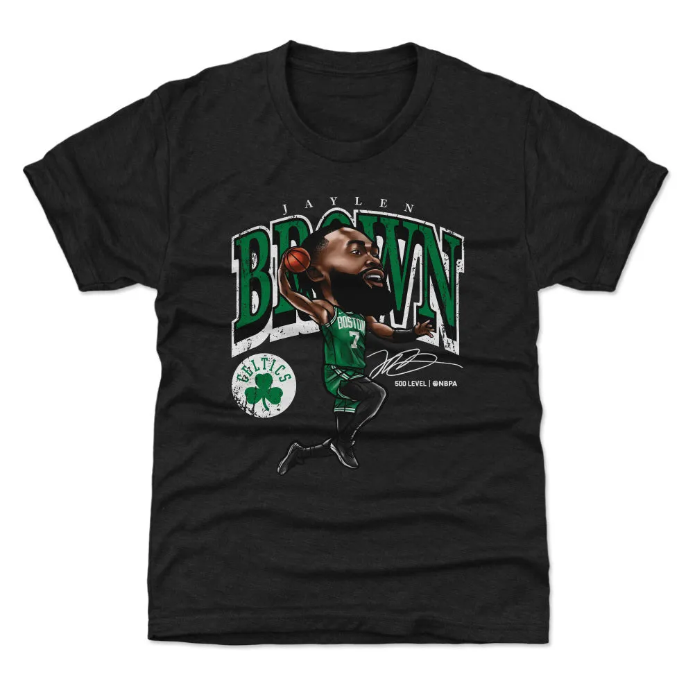 Jaylen Brown Boston Celtics Cartoon WHT sold by 500 Level product image thumbnail 3