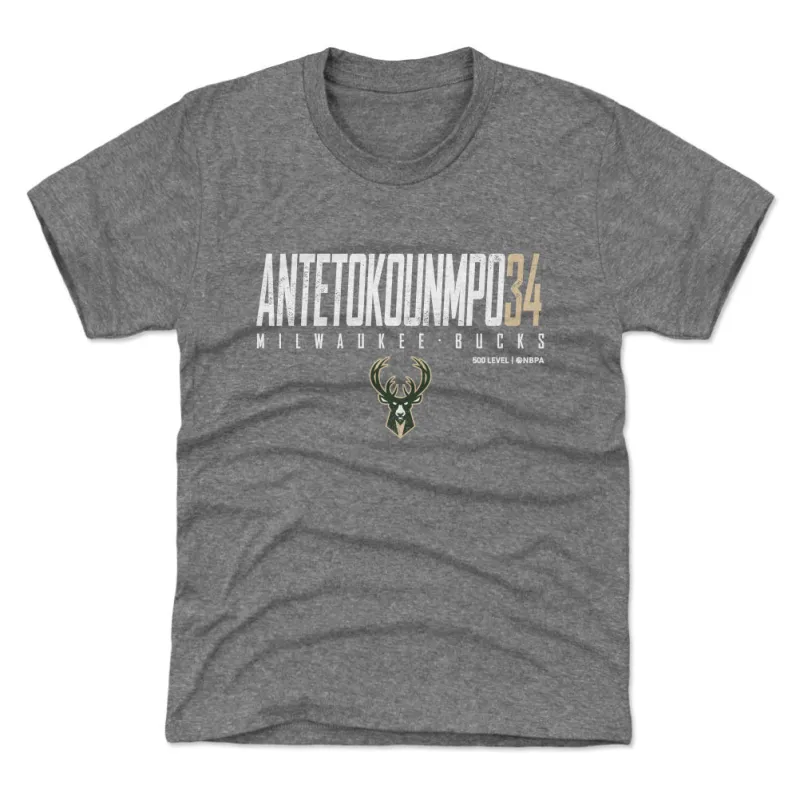 Giannis Antetokounmpo Milwaukee Bucks Elite WHT sold by 500 Level