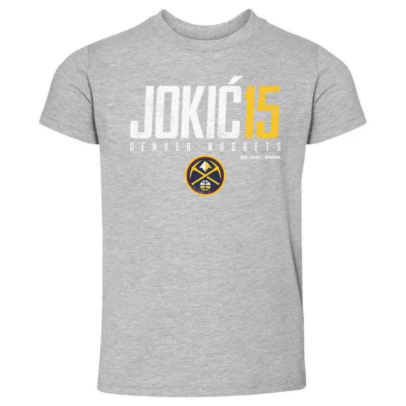 Nikola Jokic Denver Nuggets Elite WHT sold by 500 Level