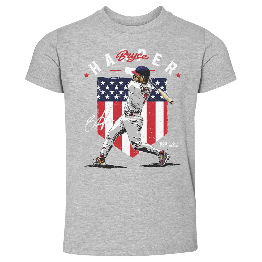 Bryce Harper Philadelphia Country Flag WHT sold by 500 Level