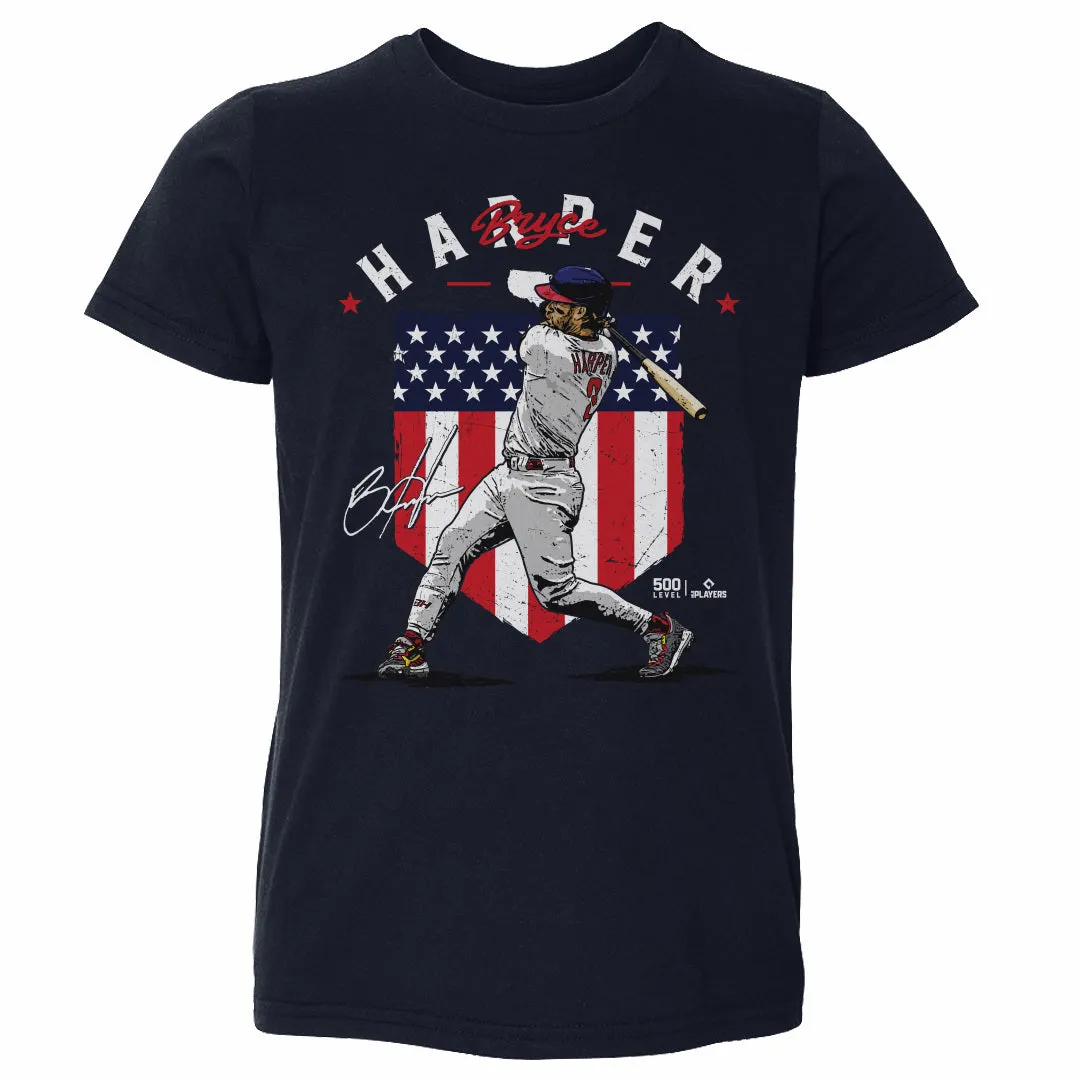 Bryce Harper Philadelphia Country Flag WHT sold by 500 Level product image thumbnail 2