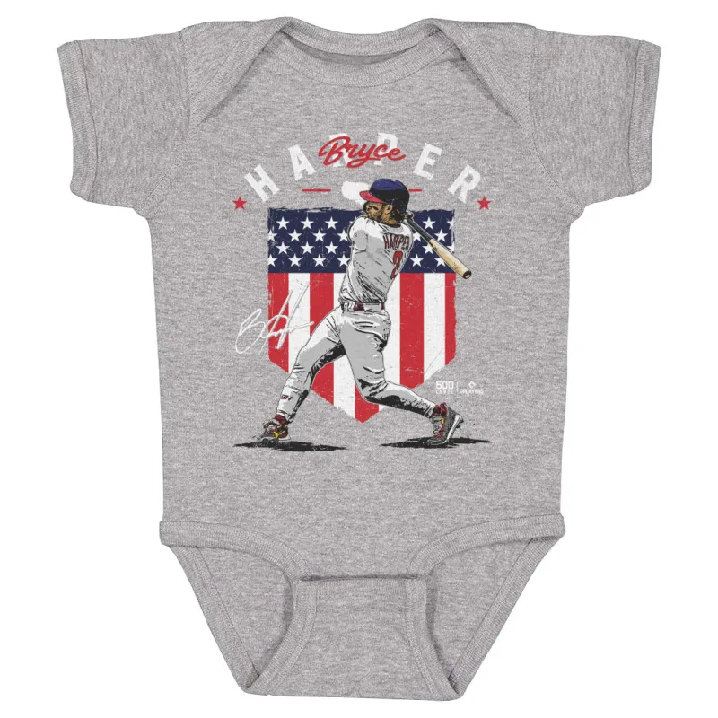 Bryce Harper Philadelphia Country Flag WHT sold by 500 Level