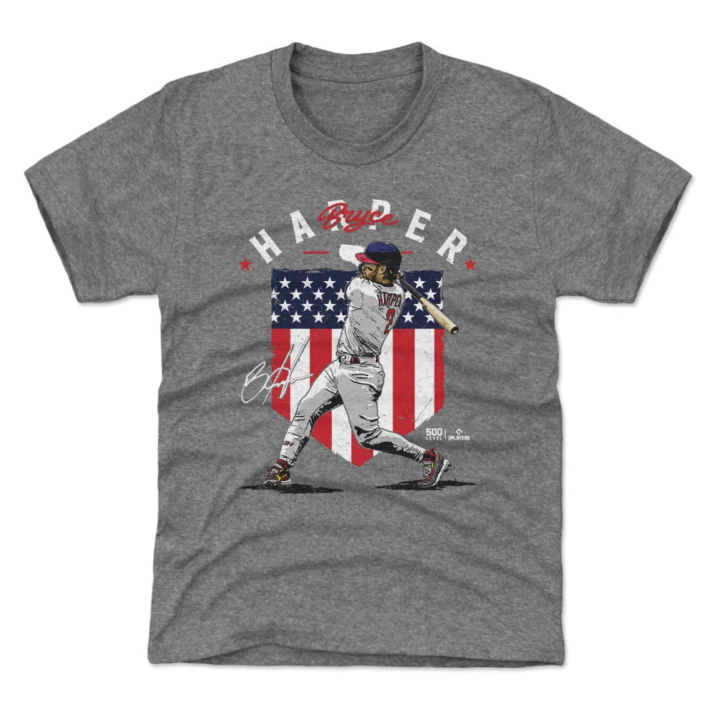 Bryce Harper Philadelphia Country Flag WHT sold by 500 Level product image thumbnail 2