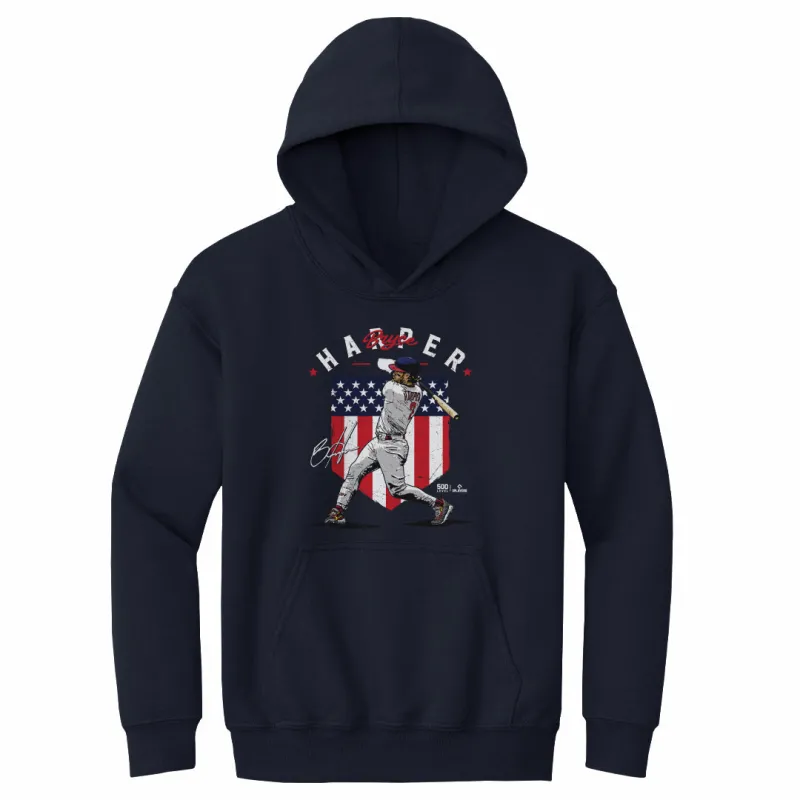 Bryce Harper Philadelphia Country Flag WHT sold by 500 Level