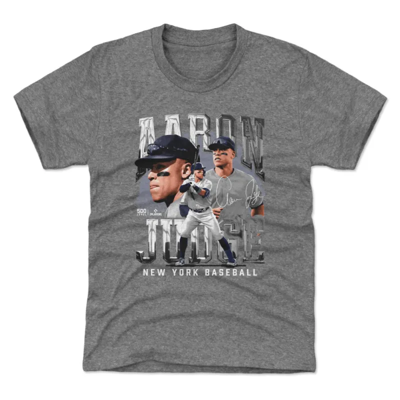 Aaron Judge New York Y Vintage WHT sold by 500 Level