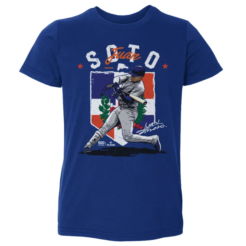 Juan Soto New York M Country Flag WHT sold by 500 Level