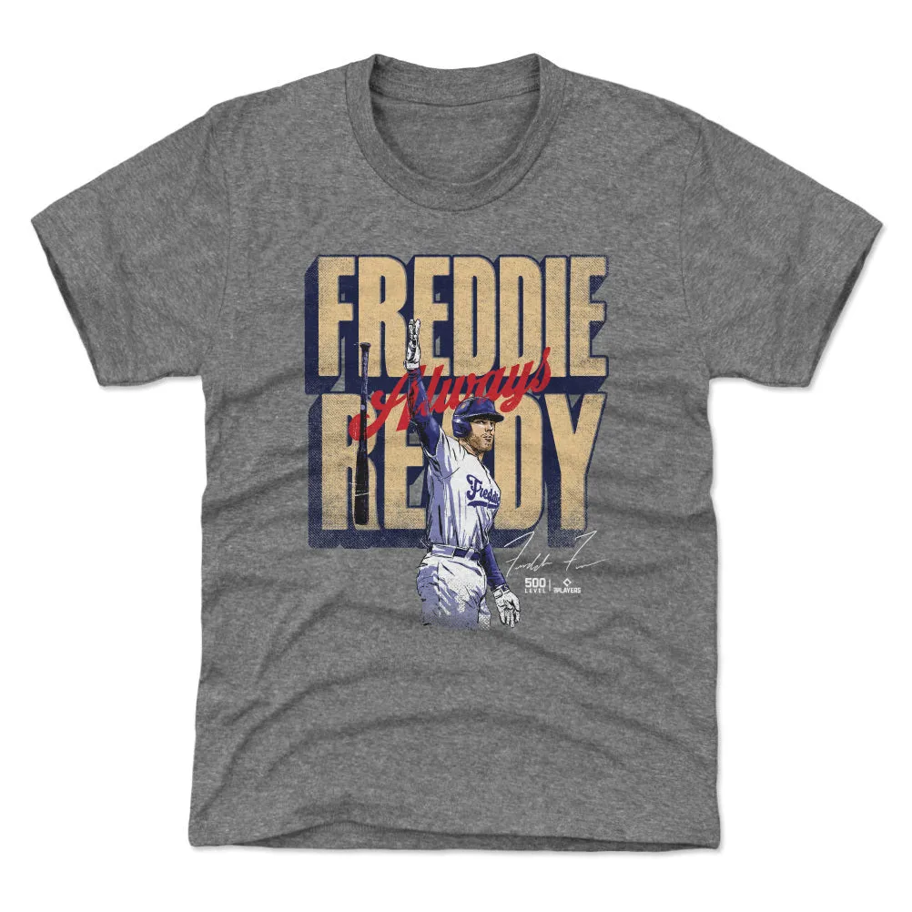 Freddie Freeman Los Angeles D Freddie Always Ready WHT sold by 500 Level product image thumbnail 2