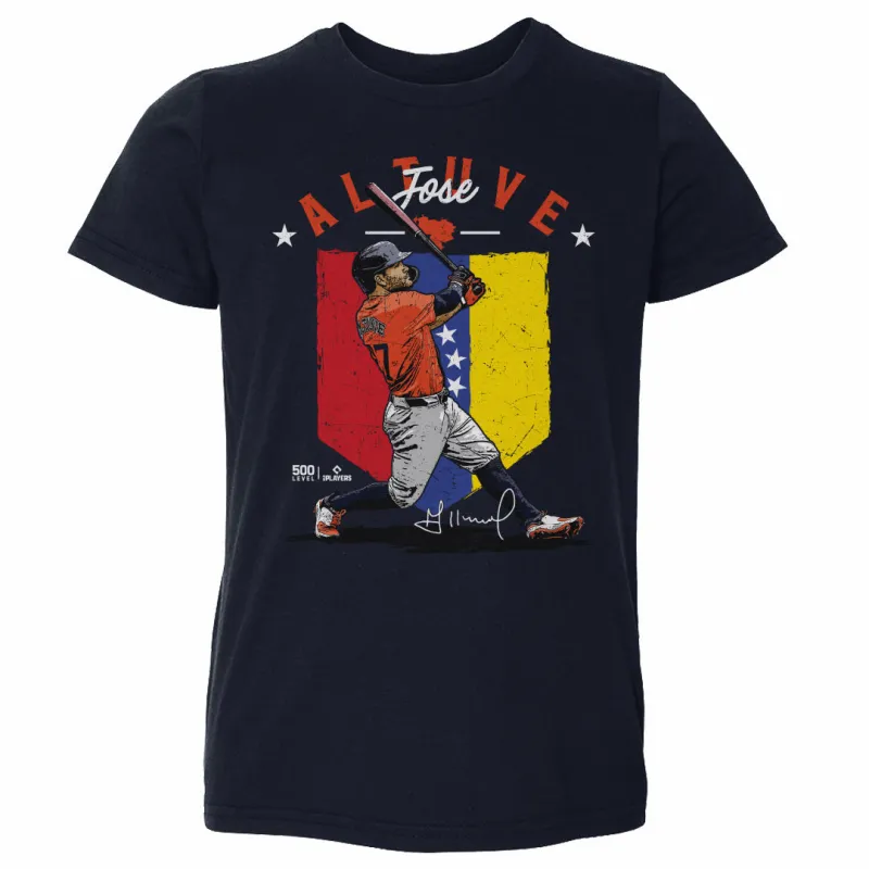 Jose Altuve Houston Country Flag WHT sold by 500 Level