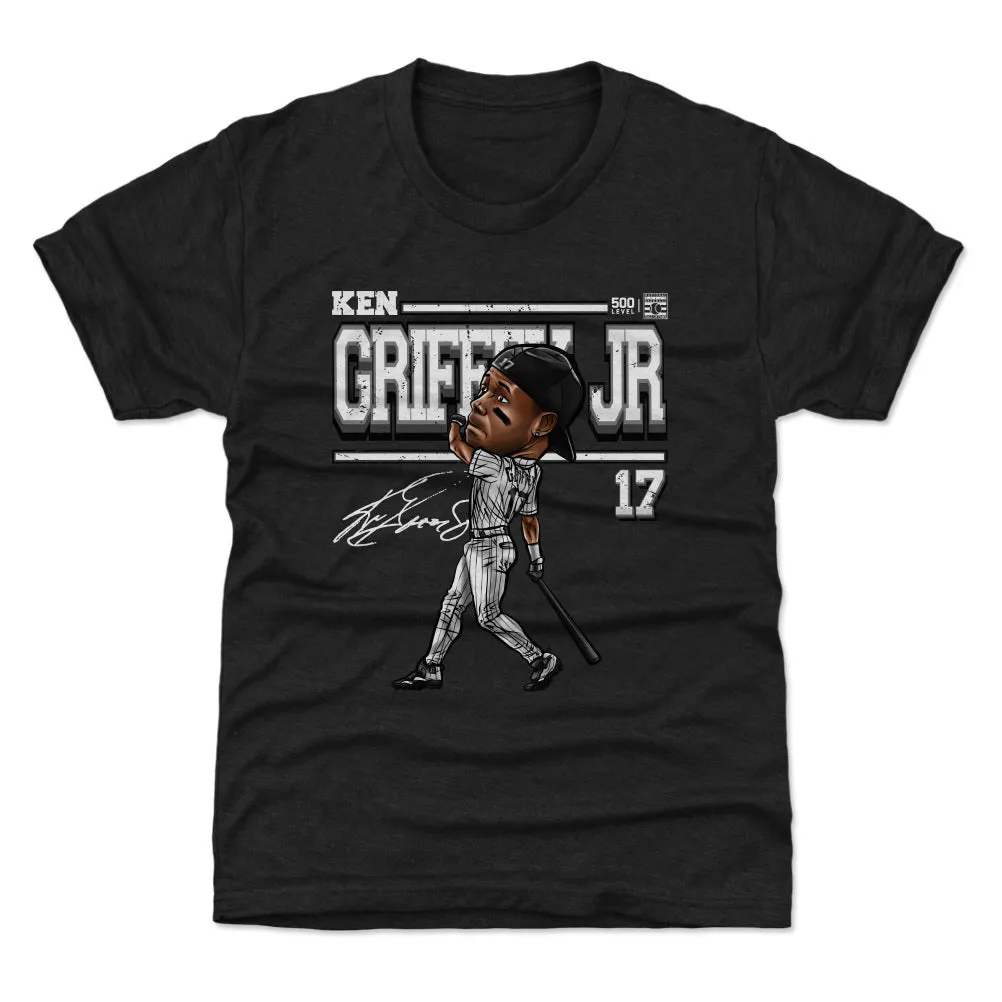 Ken Griffey Jr. Chicago W Cartoon WHT sold by 500 Level product image thumbnail 2