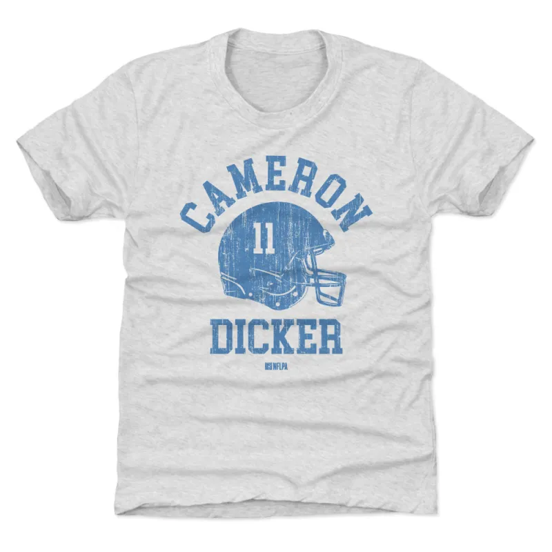 Cameron Dicker Los Angeles C Helmet Font sold by 500 Level