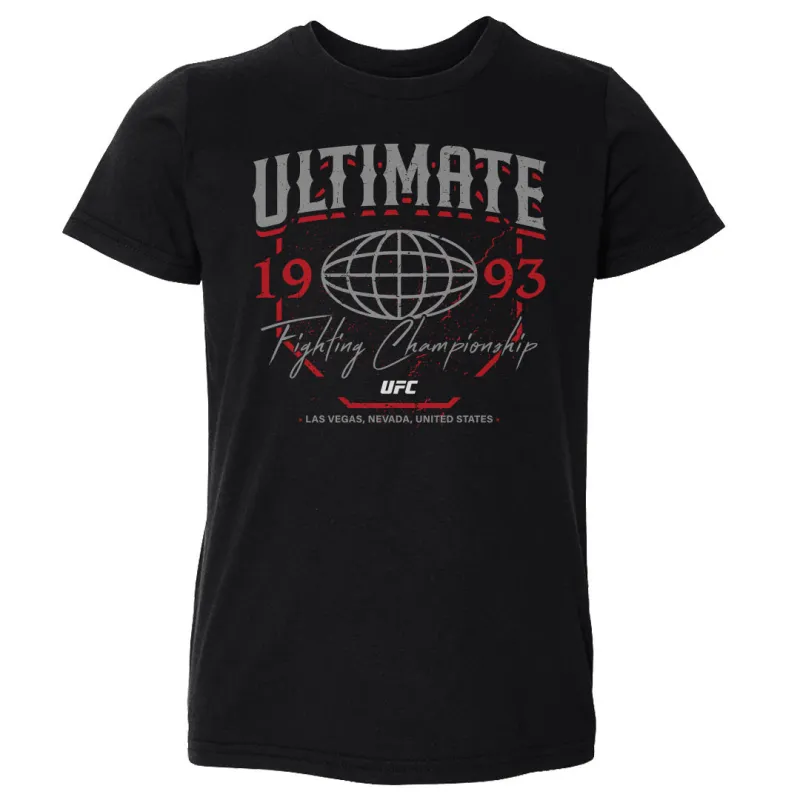UFC Globe Script WHT sold by 500 Level