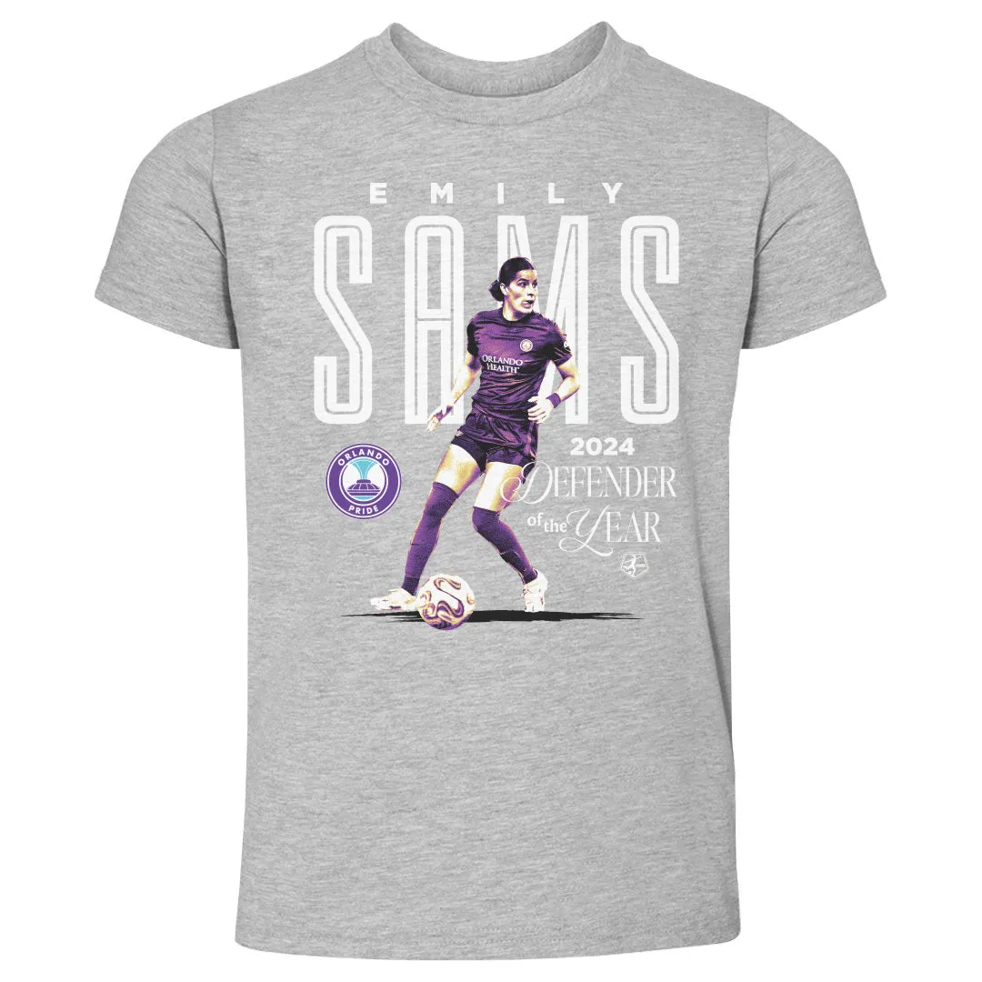 Emily Sams Orlando Pride 2024 Defender Of The Year WHT sold by 500 Level product image thumbnail 2