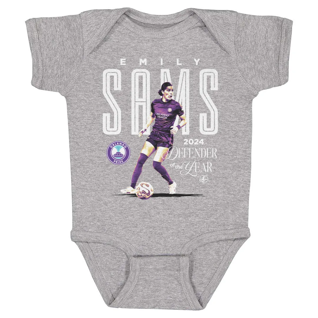 Emily Sams Orlando Pride 2024 Defender Of The Year WHT sold by 500 Level product image thumbnail 3