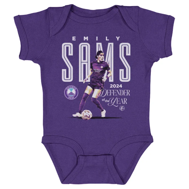 Emily Sams Orlando Pride 2024 Defender Of The Year WHT sold by 500 Level