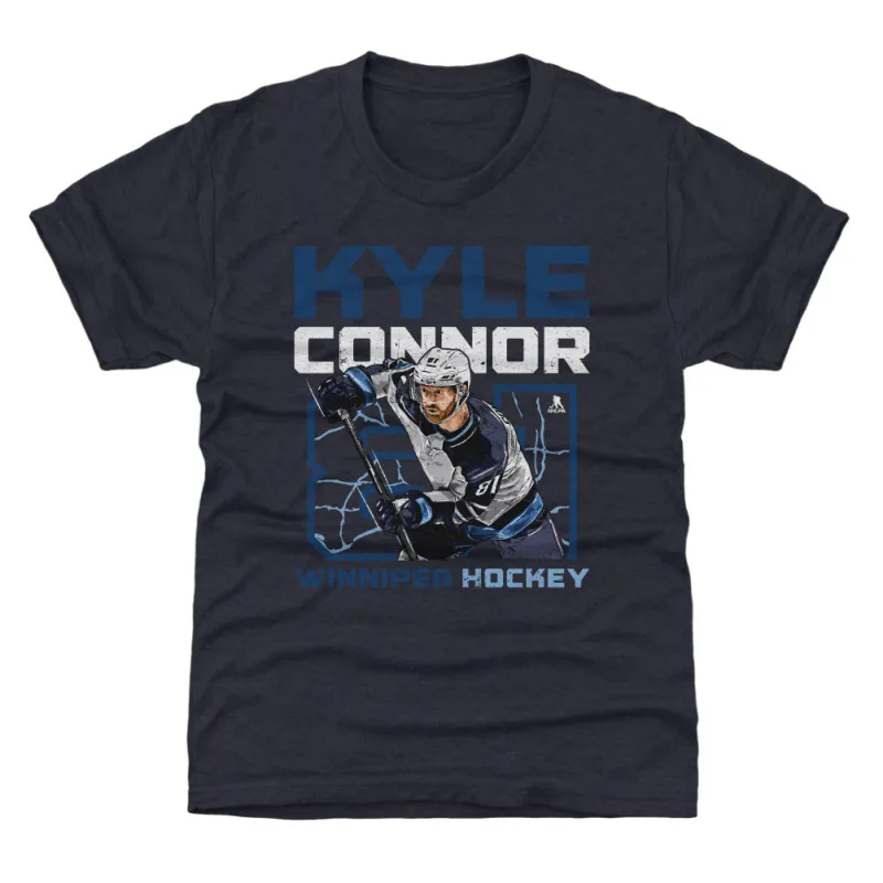 Kyle Connor Winnipeg Player Name WHT sold by 500 Level