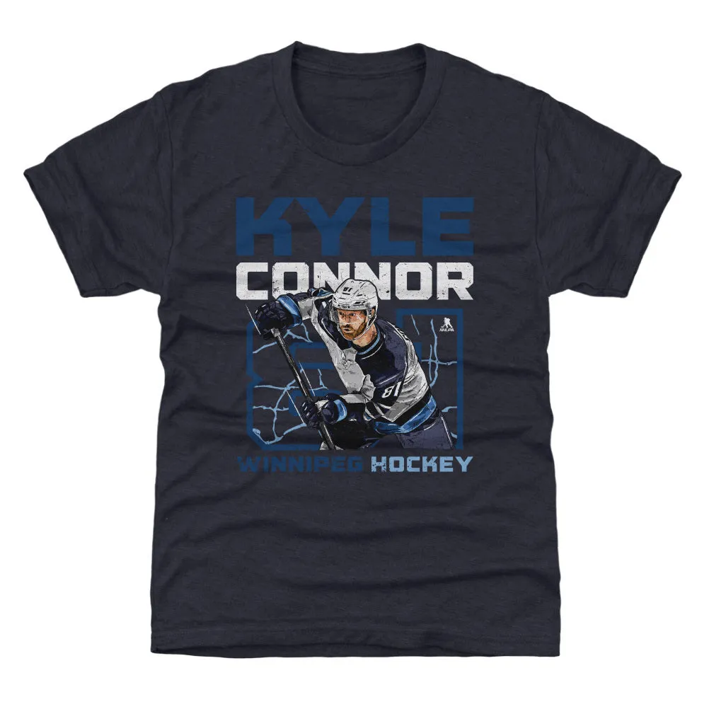 Kyle Connor Winnipeg Player Name WHT sold by 500 Level