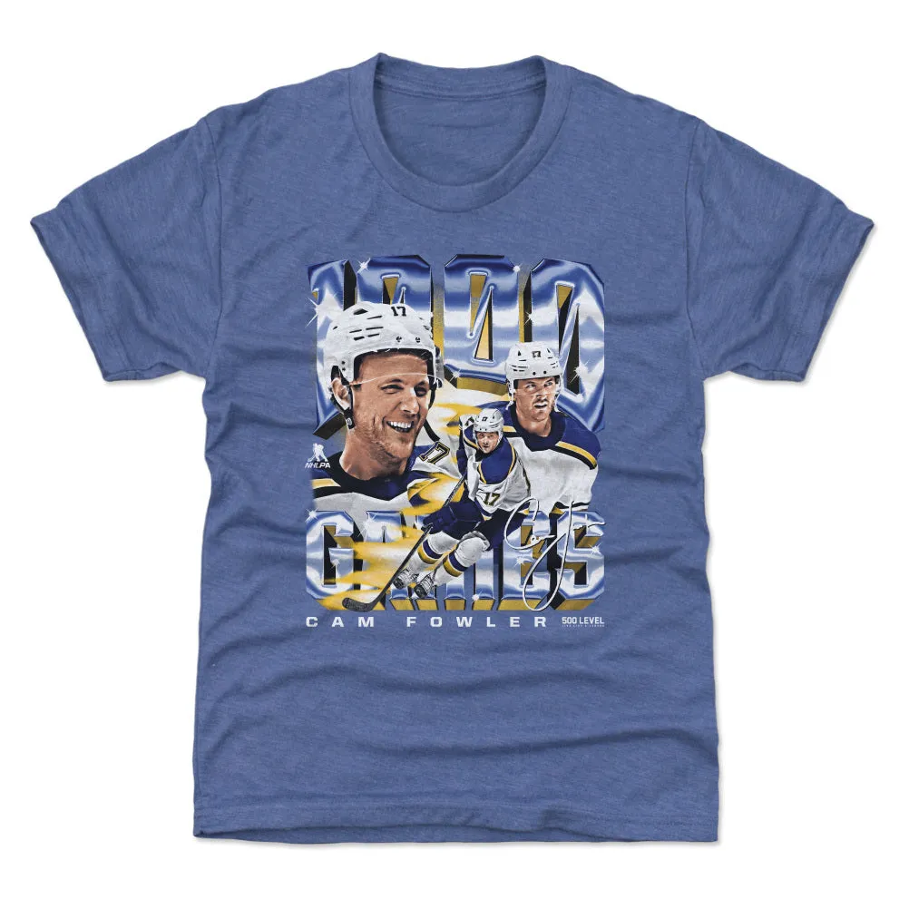 Cam Fowler St. Louis 1000 Games Vintage WHT sold by 500 Level