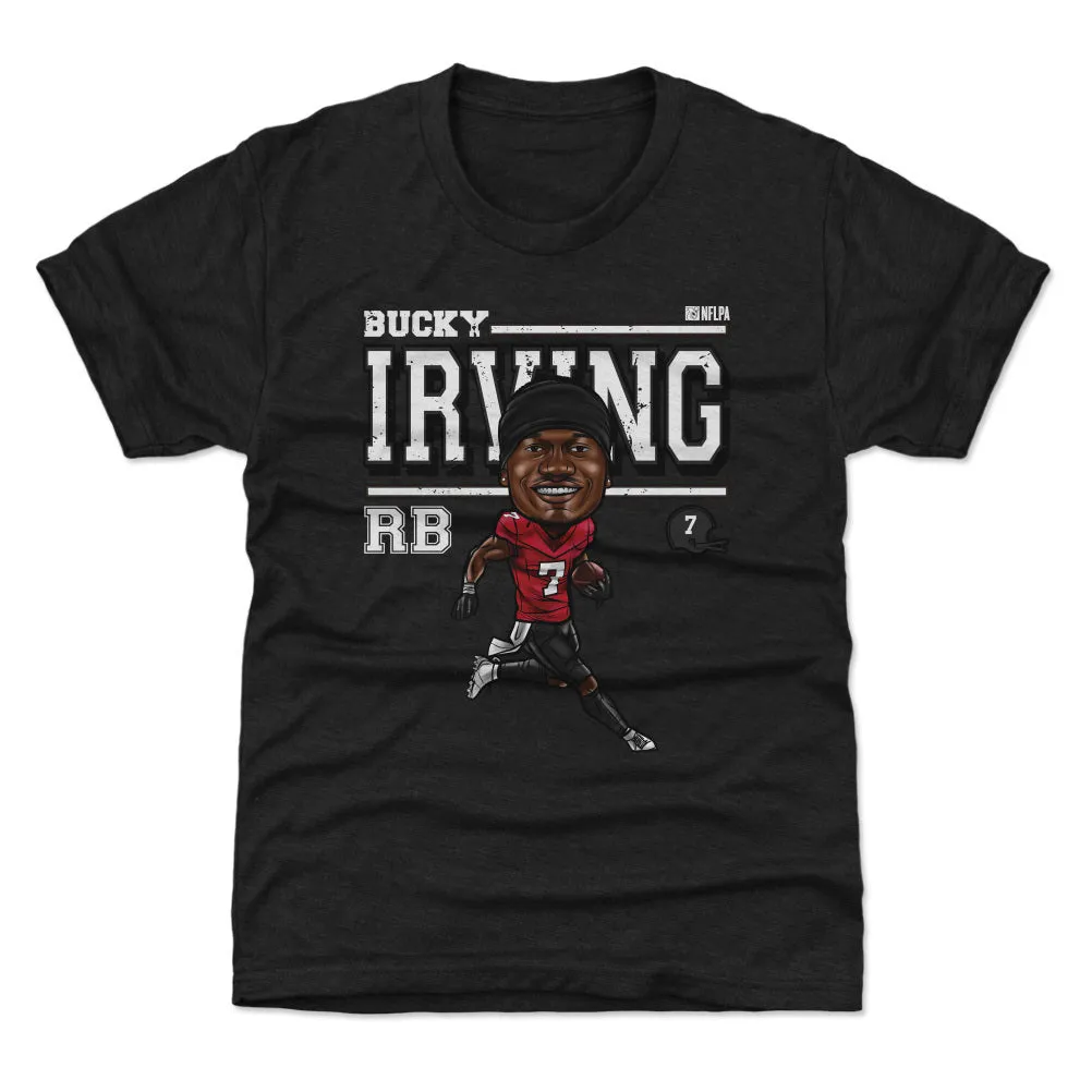 Bucky Irving Tampa Bay Cartoon WHT sold by 500 Level