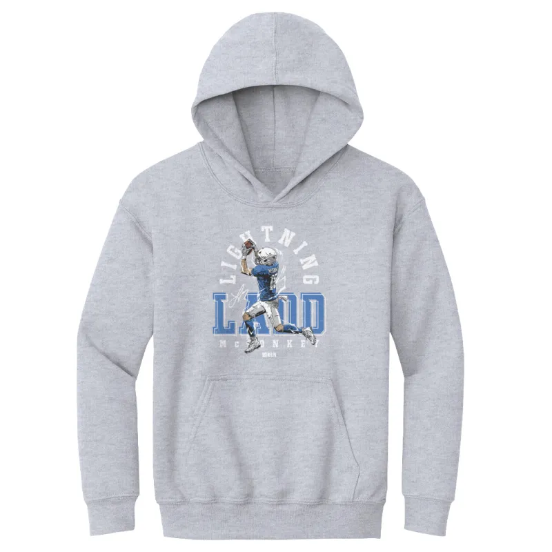 Ladd McConkey Los Angeles C Lightning Ladd WHT sold by 500 Level