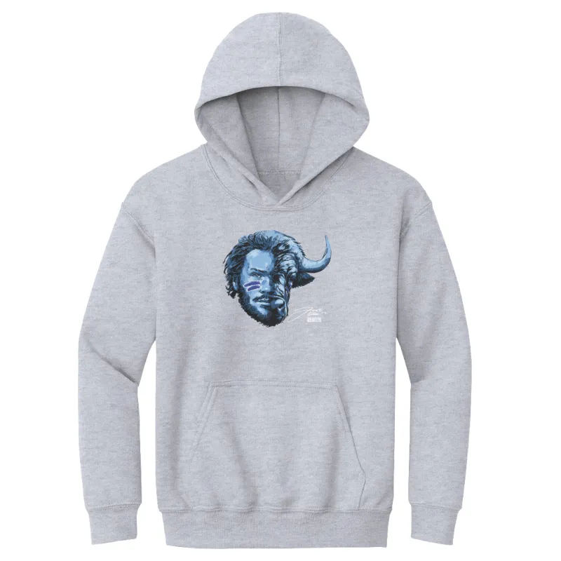 Josh Allen Buffalo Head WHT sold by 500 Level