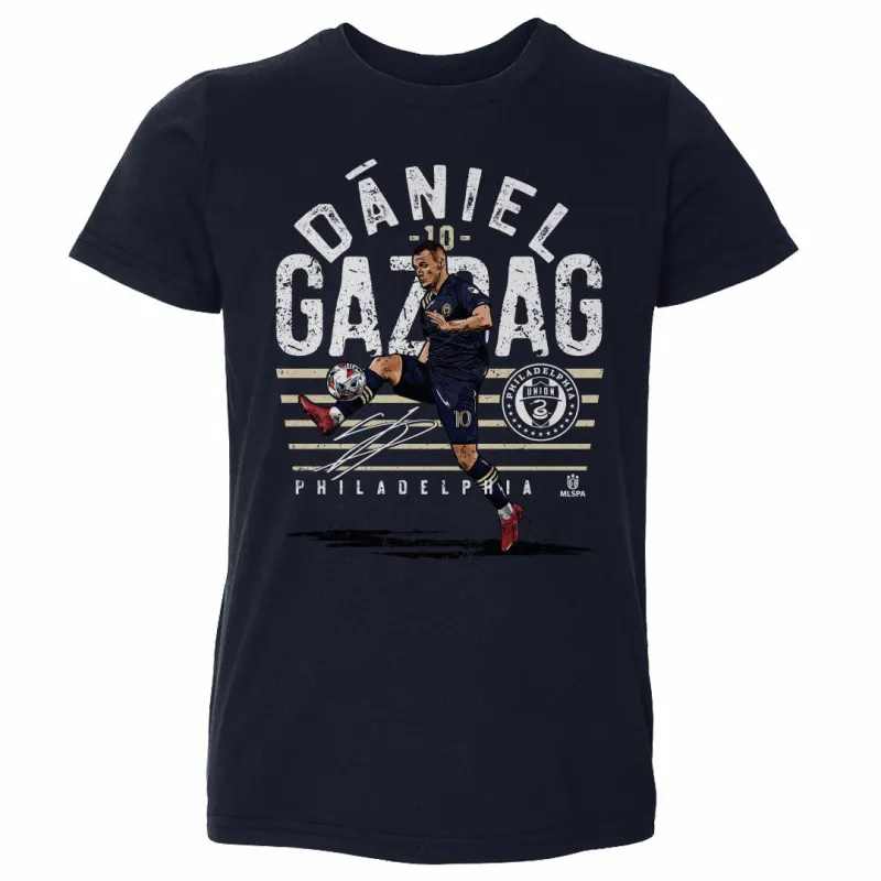 Daniel Gazdag Philadelphia Union Player Name WHT sold by 500 Level