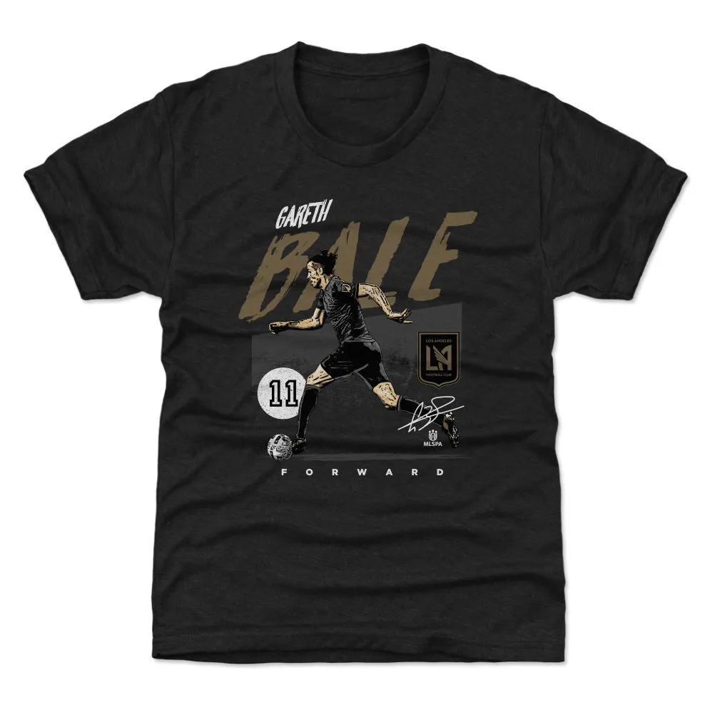 Gareth Bale LAFC Grunge WHT sold by 500 Level