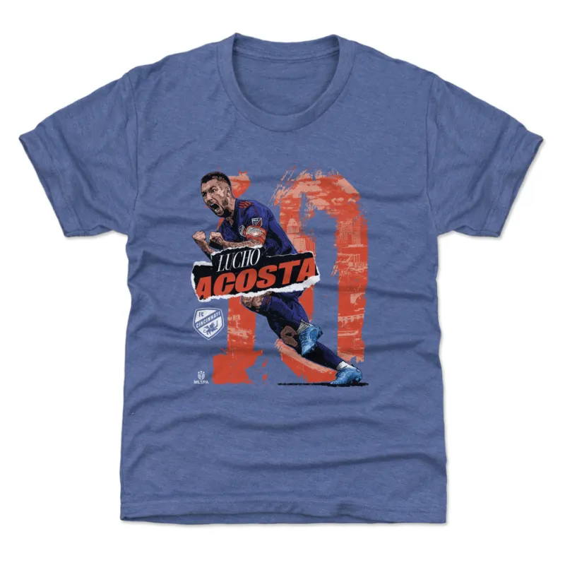 Luciano Acosta FC Cincinnati Rough WHT sold by 500 Level