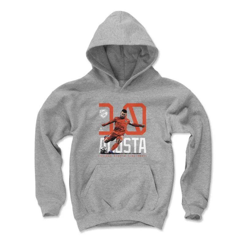 Luciano Acosta FC Cincinnati Bold Number WHT sold by 500 Level