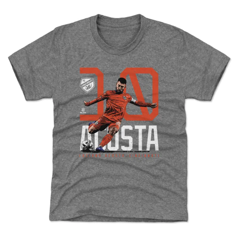 Luciano Acosta FC Cincinnati Bold Number WHT sold by 500 Level