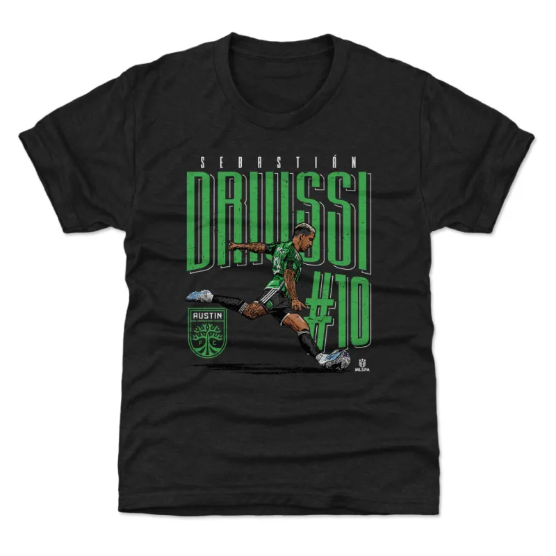 Sebastian Driussi Austin FC Dash WHT sold by 500 Level