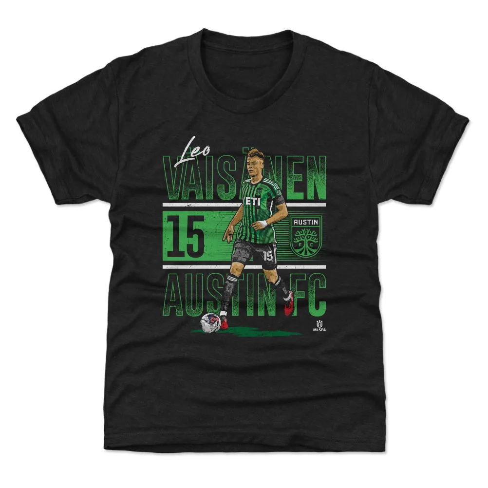 Leo Vaisanen Austin FC Bar Number WHT sold by 500 Level