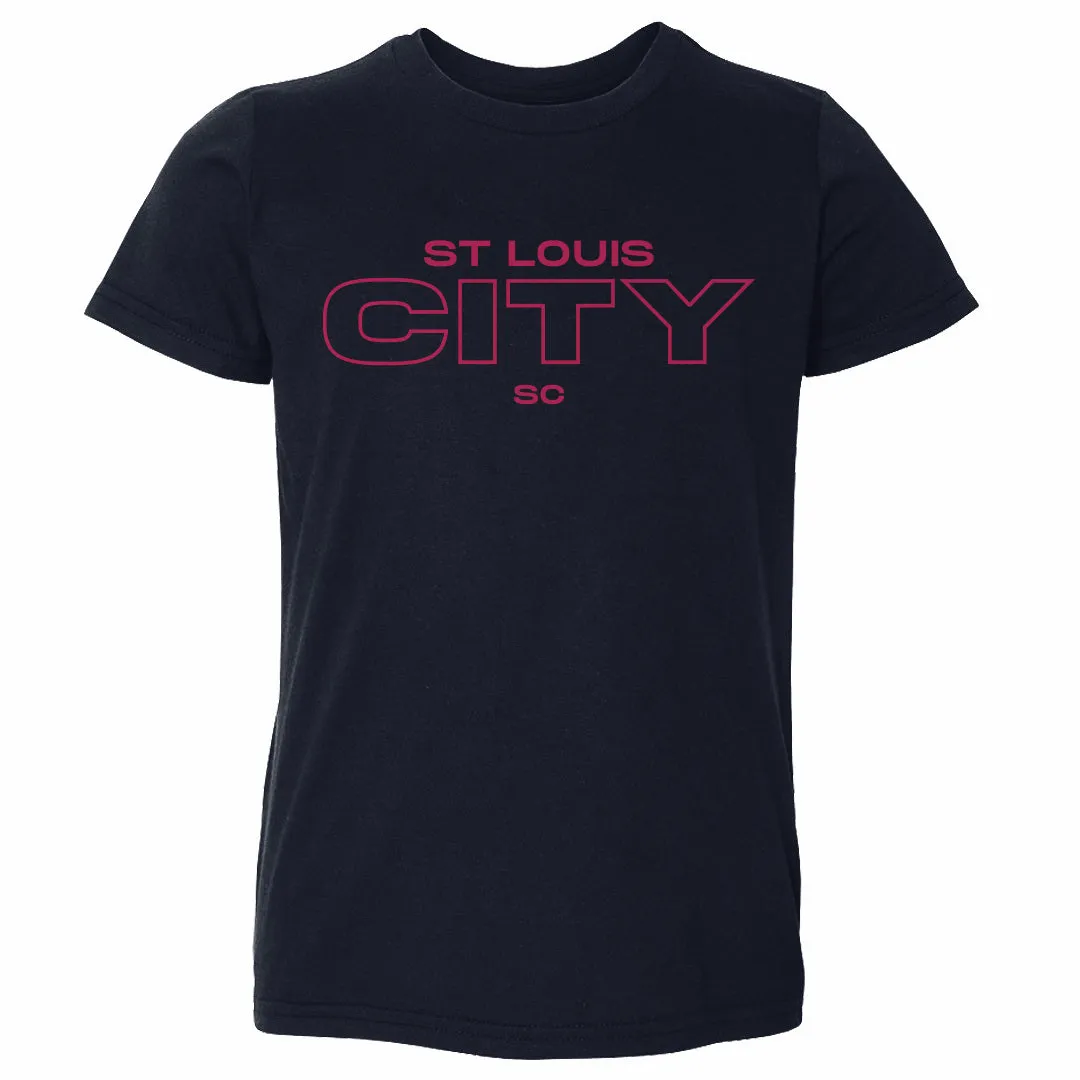 St. Louis City SC Wordmark Outline WHT sold by 500 Level