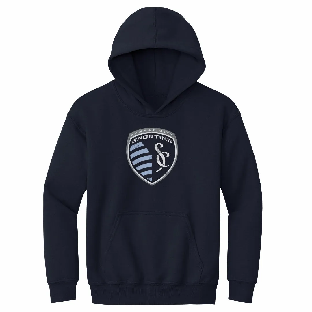 Sporting Kansas City Vintage Primary Logo WHT sold by 500 Level