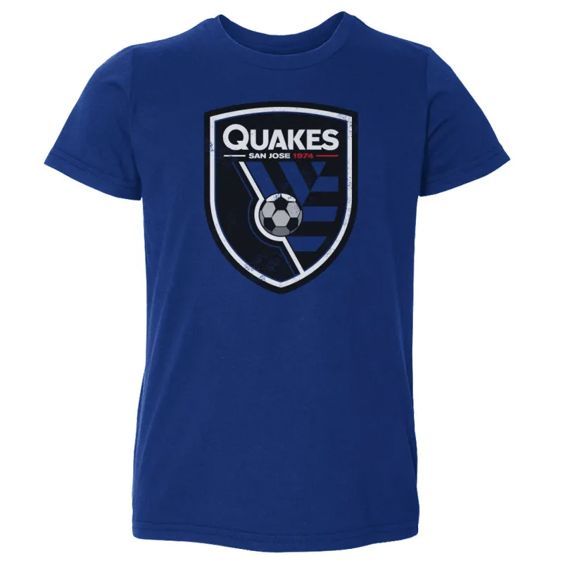 San Jose Earthquakes Vintage Primary Logo WHT sold by 500 Level