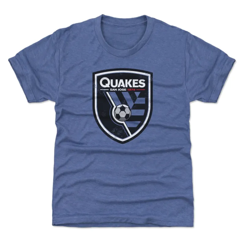 San Jose Earthquakes Vintage Primary Logo WHT sold by 500 Level
