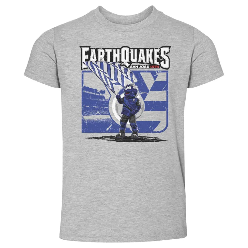San Jose Earthquakes Mascot Flag WHT sold by 500 Level