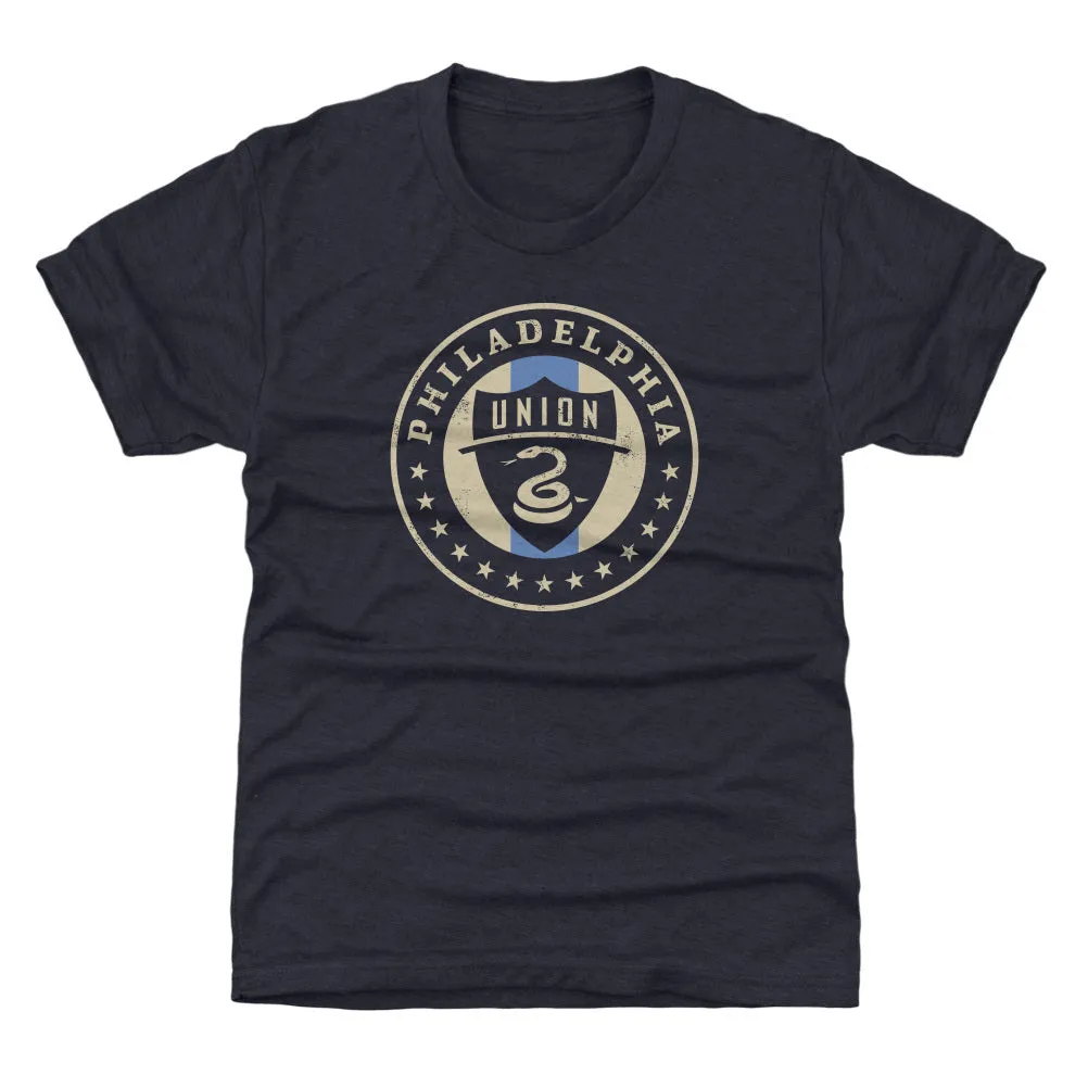 Philadelphia Union Vintage Primary Logo WHT sold by 500 Level
