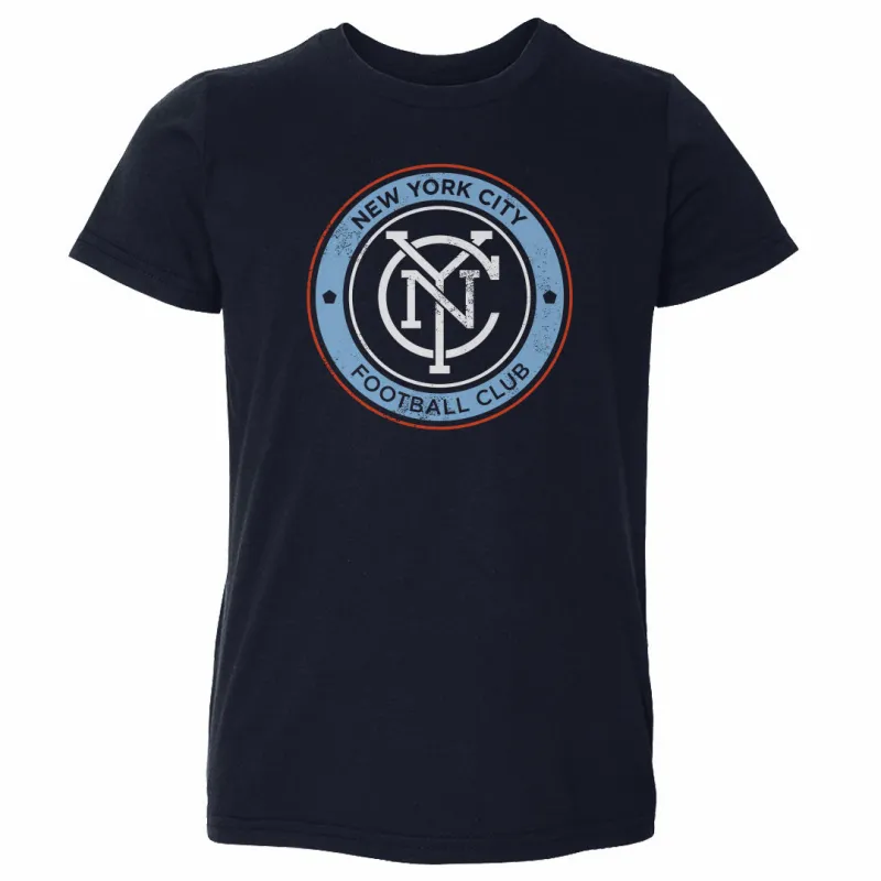 New York City FC Vintage Primary Logo WHT sold by 500 Level