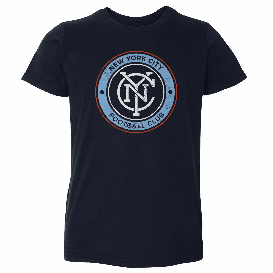 New York City FC Vintage Primary Logo WHT sold by 500 Level