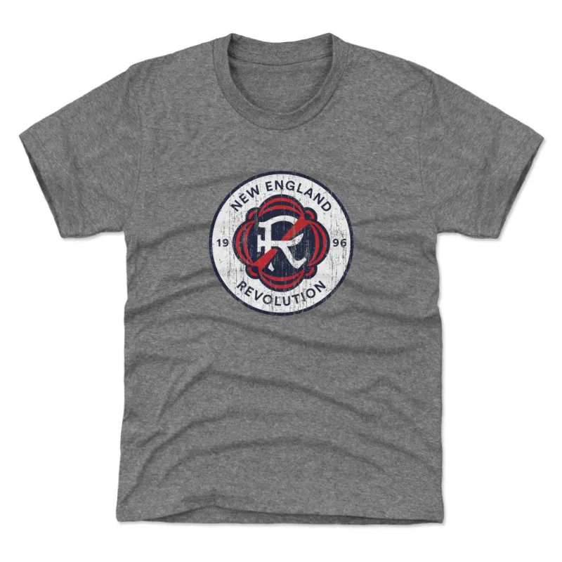 New England Revolution Vintage Primary Logo WHT sold by 500 Level