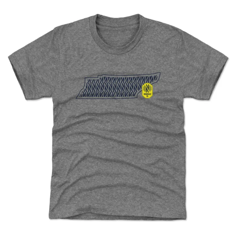 Nashville SC Tennessee Map WHT sold by 500 Level