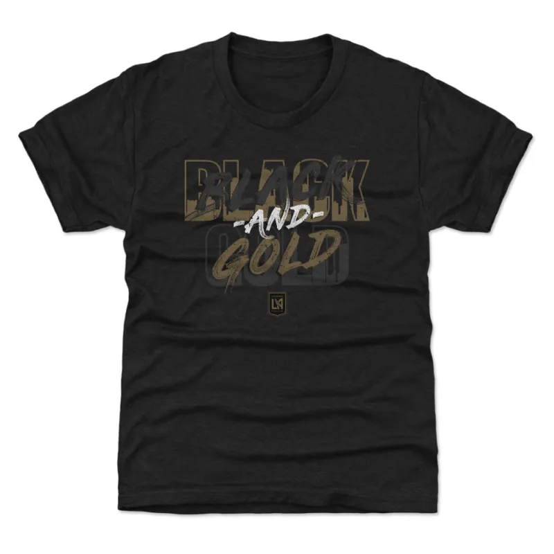 LAFC Black And Gold WHT sold by 500 Level