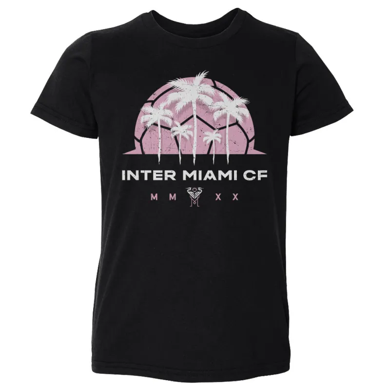 Inter Miami CF Palm Trees Wordmark WHT sold by 500 Level