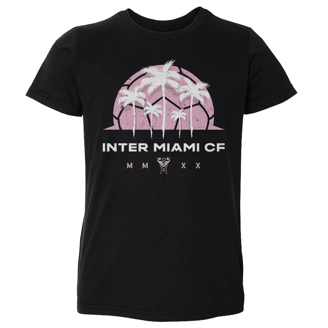Inter Miami CF Palm Trees Wordmark WHT sold by 500 Level