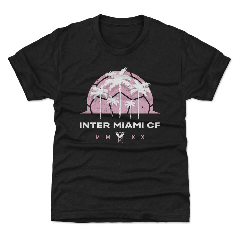 Inter Miami CF Palm Trees Wordmark WHT sold by 500 Level