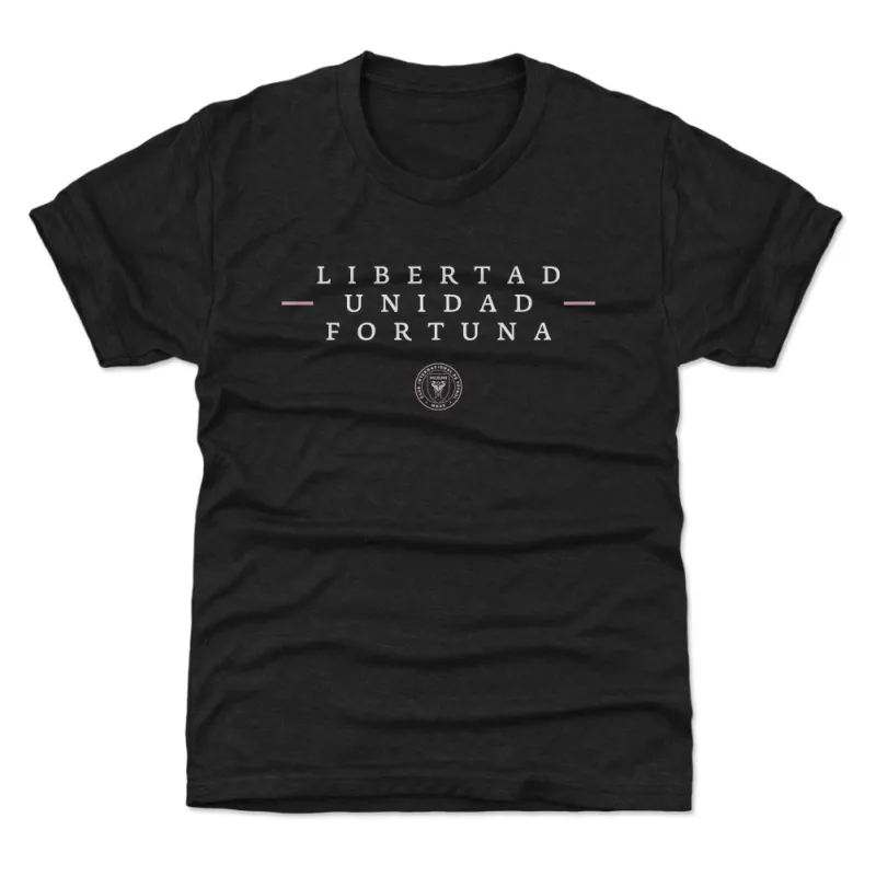 Inter Miami CF Libertad Unidad Fortuna Text WHT sold by 500 Level
